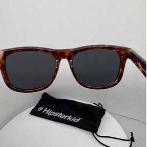 Toddler Mustachifier Tortoise Sunglasses Kids Ages‎ 0-2 UV400 Hipsterkid Pouch